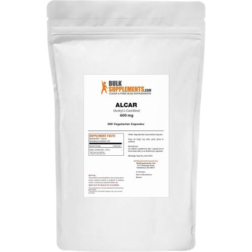  Acetyl L-Carnitine (ALCAR) Powder by BulkSupplements | Energy & Performance (1 Kilogram)