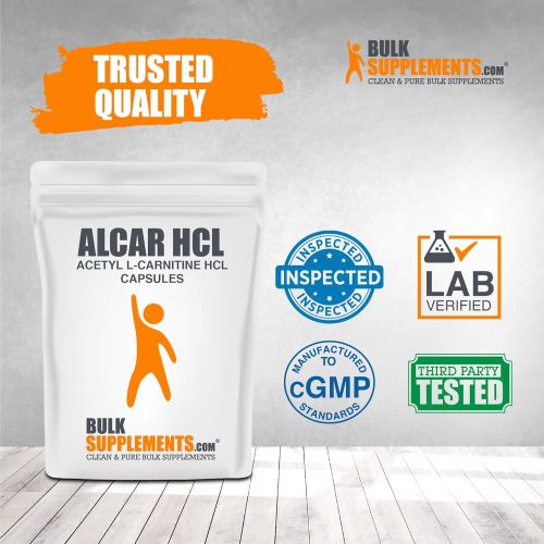  Acetyl L-Carnitine (ALCAR) Powder by BulkSupplements | Energy & Performance (1 Kilogram)