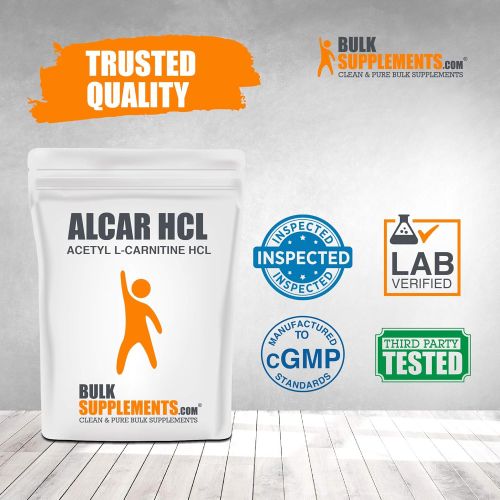  Acetyl L-Carnitine (ALCAR) Powder by BulkSupplements | Energy & Performance (1 Kilogram)