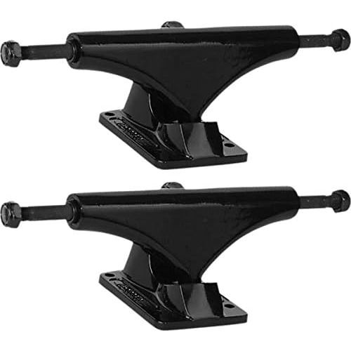  Bullet Skateboards 145mm Black Skateboard Trucks - 5.0 Hanger 7.62 Axle (Set of 2)