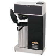 BUNN VPR-APS Pourover Thermal Coffee Brewer with 2.2L Airpot, Stainless Steel, Black