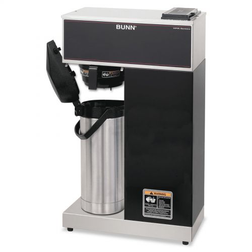  BUNN VPR-APS Pourover Thermal Coffee Brewer with 2.2L Airpot, Stainless Steel, Black