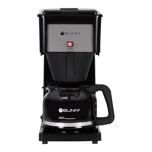  BUNN GRB Velocity Brew 10-Cup Home Coffee Brewer, Black