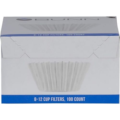  BUNN 8-12 Cup Coffee Filters, 6 each, 100ct