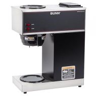 BUNN VPR 12 Cup Pourover Coffee Brewer with 2 Warmers - 120V 33200.0000, Black