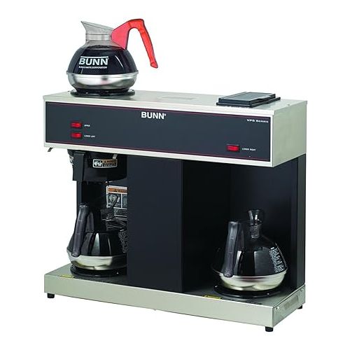  BUNN 04275.0031 VPS 12-Cup Pourover Commercial Coffee Brewer, with 3 Warming Stations (120V/60/1PH)