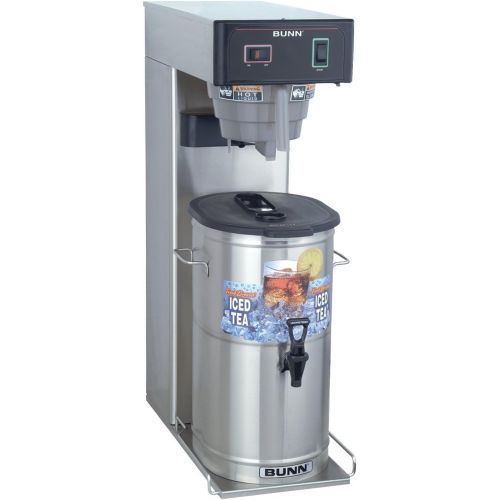  BUNN 36700.000899999999 3 Gallon Iced Tea Brewer, Silver/Black