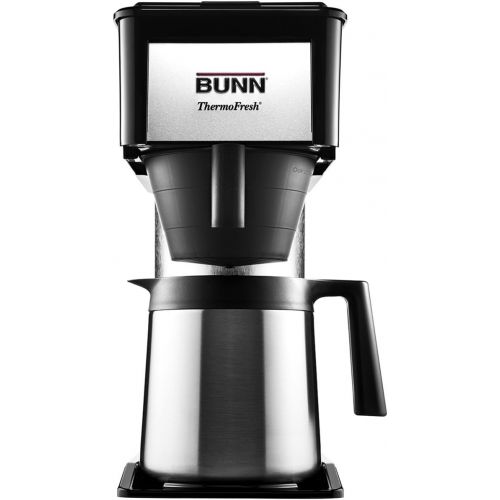  BUNN BT Velocity Brew 10-Cup Thermal Carafe Home Coffee Brewer, Black