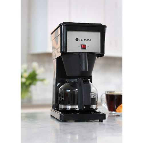  BUNN GRB Velocity Brew 10-Cup Home Coffee Brewer, Black