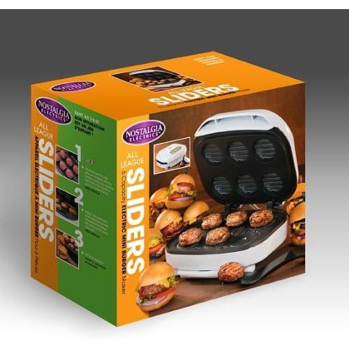  BUNN Nostalgia Electrics SM-500 All League Sliders Electric Mini Burger Maker