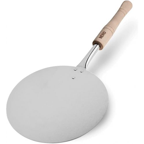  [아마존베스트]Burnhard Nero outdoor pizza oven, stainless steel, including Pizza spatula and pizza stone, high-quality pizza oven, premium wood stove suitable for the garden and outdoors, pellet