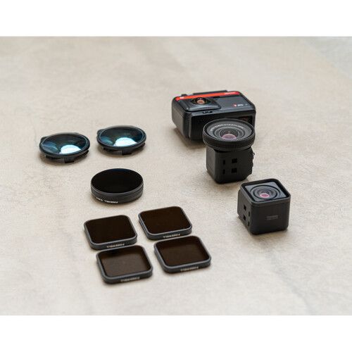  Freewell ND1000 Camera Lens Filters for Insta360 One R (10 Stops, Pair)