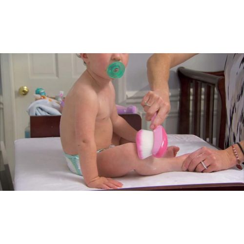  BABY BUTT PUFF POWDER DISPENSER (BLUE)