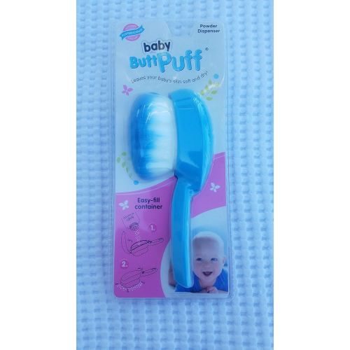  BABY BUTT PUFF POWDER DISPENSER (BLUE)