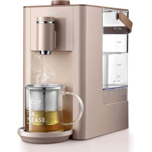  [아마존베스트]BUYDEEM S7133 Hot Water Boiler and Warmer, Fresh, Instant, Adjustable Temperatures, Great for Infant Formula, 2.6L, Pink