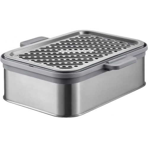  BUYDEEM A501 Stackable Double Tier for Electric Food Steamer, with 18/8 Stainless Steel Tray & Handles, Suitable for G563 One-Touch Vegetable Food Steamer, 11 * 4 Inch