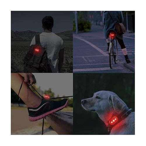  BV Bike Lights, Super Bright with 5 LED Bike Headlight & 3 LED Rear, Bike Lights for Night Riding with Quick-Release, Waterproof Bicycle Light Set, Bike Accessories, Bicycle Accessories, Flashlight