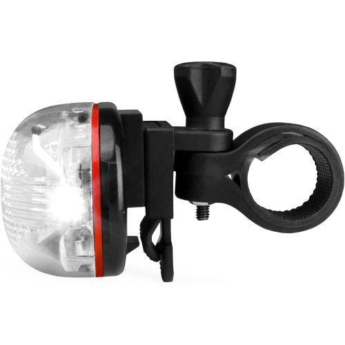  [아마존베스트]BV Bike Light Set, Bicycle LED Headlight and Taillight Set, Quick-Release, Weather Resistant, 1 YEAR WARRANTY, Easy to Install Cycling Safety Flashlight