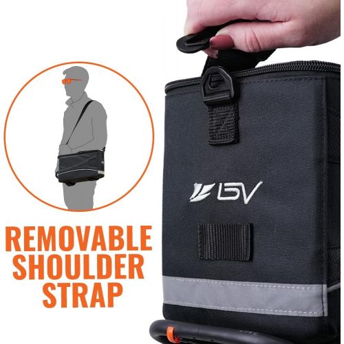  BV Insulated Trunk Cooler Bag for Warm or Cold Items, Shoulder Strap & Quick-Access Lid Opening, BA2