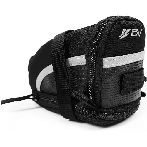  BV Bicycle Strap-On Bike Saddle Bag/Seat Bag/Cycling Bag