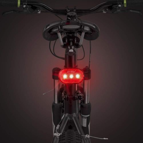  BV USA BV Bicycle Light Set Super Bright 5 LED Headlight, 3 LED Taillight, Quick-Release