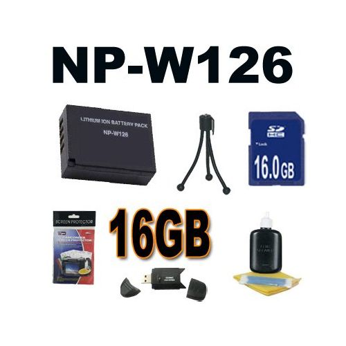  BVI NP-W126 Repacement Battery For Fuji X-Pro 1 , HS30EXR, HS33EXR