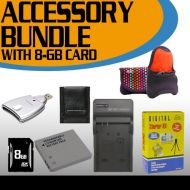 BVI Canon SD1400IS Accessory Saver Bundle (8GB SDHC Memory + Extended Life Battery + USB Card Reader + Deluxe Camera Case + Accessory Saver Bundle)