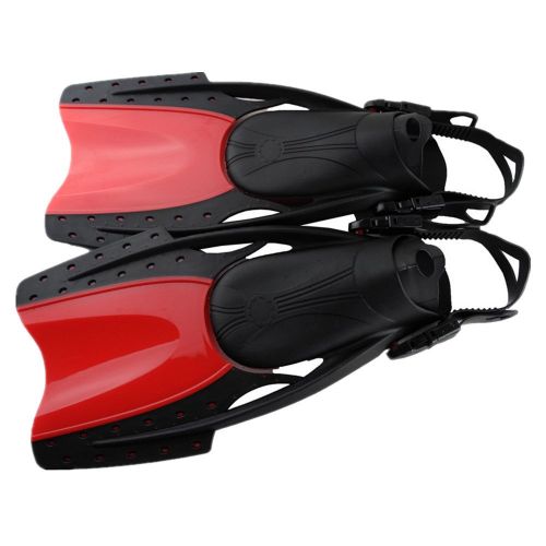  BWAM Swimming Flippers Snorkeling and Swimming Travel Fins Flipper for Swimming Snorkeling for Swimming and Snorkeling (Size : L 42-46)