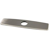 BWE 10 Commercial Kitchen Sink Faucet Hole Cover Deck Plate Escutcheon Brushed Nickel