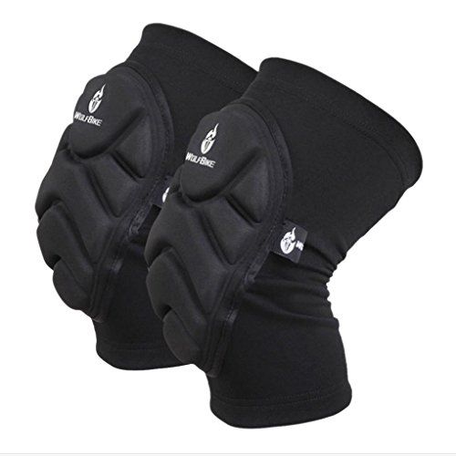  BXT Unisex Crash Proof Knee Elbow Pads Support Guard Protector Leg Sleeve for Basketball Cycling Skiing Goalkeeper Skating Snowboarding Roller Blading Skateboarding Extreme Sports