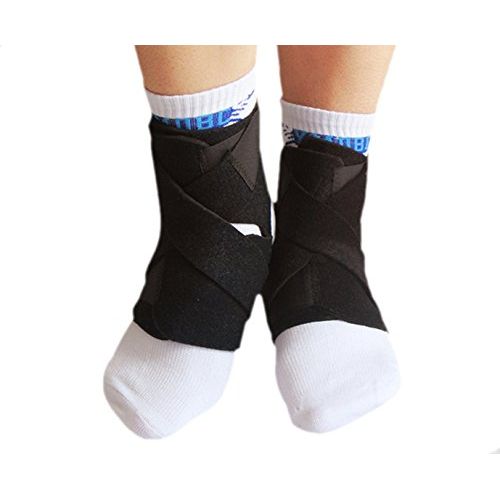  BXT A Piece Adults Adjustable Nonslip Ankle Tendon Compression Brace Sports Dance Foot Support Stabilizer Wraps Protector Guard for Injury Prevention & Protection for Sprains, Sore or