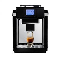 BYCDD Automatic Espresso Coffee Machine, Coffee Maker, Burr Grinder, with Milk Frother for Cafe Americano, Latte and Cappuccino Drinks,Black