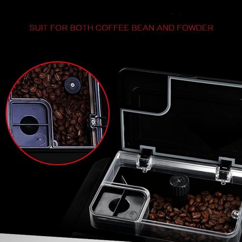  BYCDD Coffee Grinder Capsule, Coffee Machine Espresso Multi-Function Coffee Maker for Coffee, Latte, Cappuccino,Black