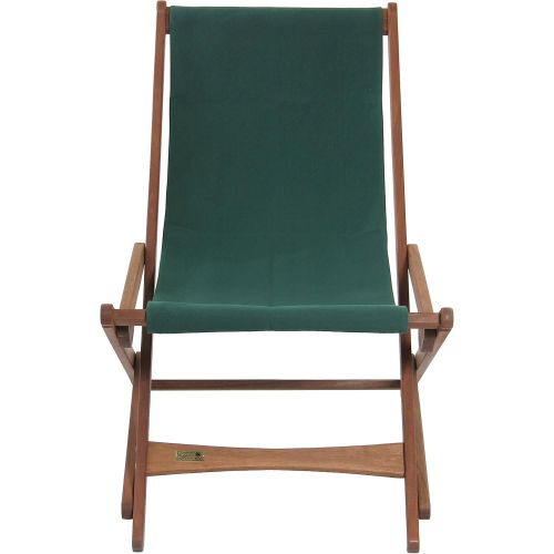  [아마존베스트]BYER OF MAINE, Pangean Glider Chair, Easy to Fold and Carry, Hardwood, Sling Chair, Wood Beach Chair, Perfect for Camping, Matching Furniture in the Pangean Line, 38D X 25W X 39H,