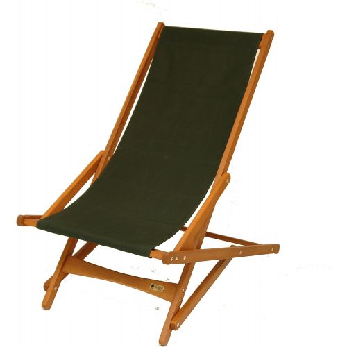  [아마존베스트]BYER OF MAINE, Pangean Glider Chair, Easy to Fold and Carry, Hardwood, Sling Chair, Wood Beach Chair, Perfect for Camping, Matching Furniture in the Pangean Line, 38D X 25W X 39H,