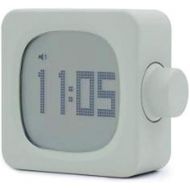 BYFRI Rechargeable Wake Up Bedside Lamp Alarm Clock Outdoor Movable Clock Snooze and Light Memory Function Display Digital Alarm Clock