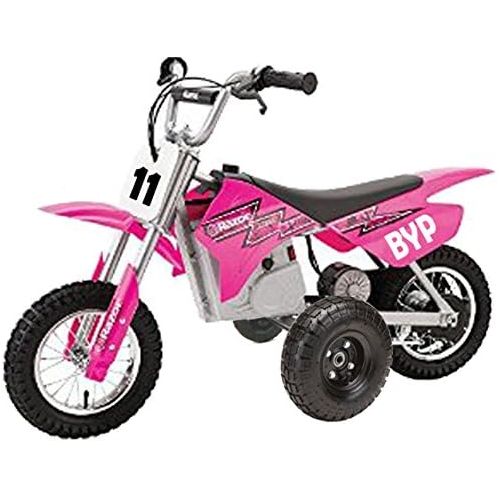  BYP_MFG_INC Adjustable Height Razor MX350 MX400 MX125 Kids - Training Wheels ONLY -