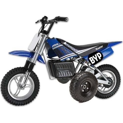  BYP_MFG_INC Adjustable Height Razor MX350 MX400 MX125 Kids - Training Wheels ONLY -