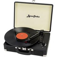 Byron Statics Turntable Vintage Record Player Portable Vinyl Player Nostalgic Built in 2 Stereo Speakers 3 Speeds Replacement Needle DC in Standard RCA Headphone Outputs for Christ