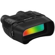 [아마존베스트]BYbrutek Digital night vision device, up to 300 m viewing range in complete darkness, infrared night vision binoculars with recording function, 1MP/960P, 2.31 inch LCD, 10x magnifi