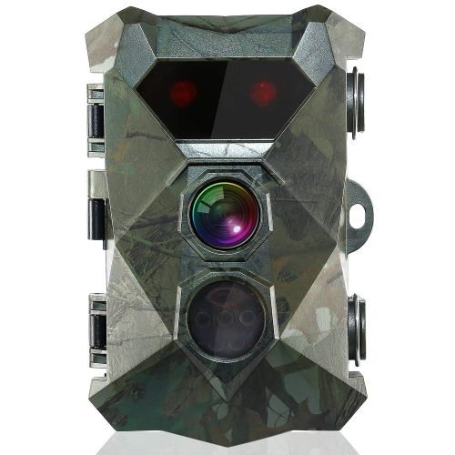  BYbrutek Trail Camera 16MP 1080P Game Camera with Night Vision Motion Activated HD Deer Hunting Wildlife Camera, 850nm IR LEDs Flash Range up to 82ft, 2.4 LCD, IP66 Waterproof, 0.2