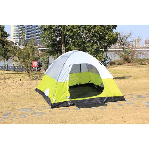  BZ-TANG Star Home 2-6 Person Automatic Pop up Instant Portable Cabana Tent for Camping Fishing Hiking Picnicking Anti UV Beach Tent Beach Shelter (Green)