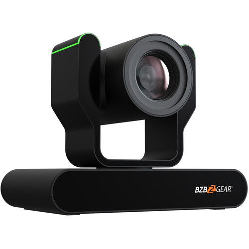  BZBGEAR Live Streaming HD PTZ Camera with Auto-Tracking, Tally & 20x Zoom (Black)