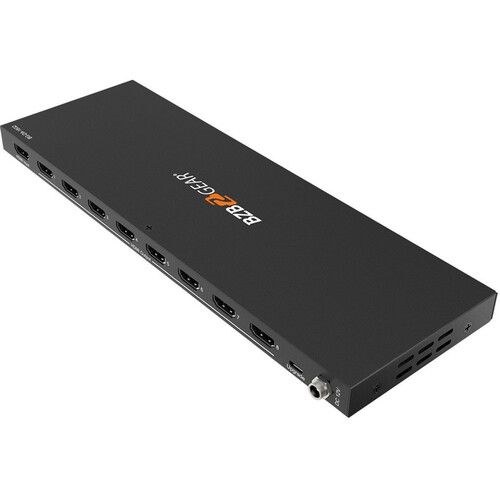  BZBGEAR BG-DA-18G2 1x8 UHD 4K Ultra-Slim HDMI Splitter with Advanced EDID Management