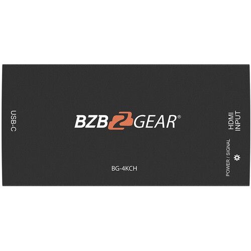  BZBGEAR 4K HDMI to USB 3.1 Type-C Video Capture Box with Scaler