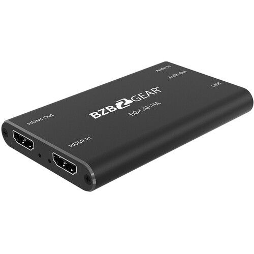  BZBGEAR USB Bus-Powered HDMI Capture Device
