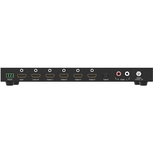  BZBGEAR 2x2 4K60 HDMI Video Wall Controller with Audio