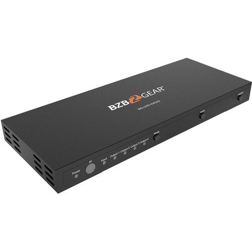  BZBGEAR 2x2 4K60 HDMI Video Wall Controller with Audio