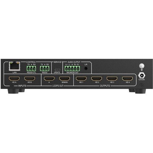  BZBGEAR 4K UHD HDMI 2.0 2x2 Video Wall Processor