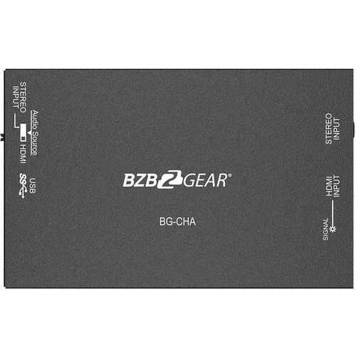  BZBGEAR HDMI to USB 3.1 Gen 1 1080p Video Capture Device with Audio Embedding